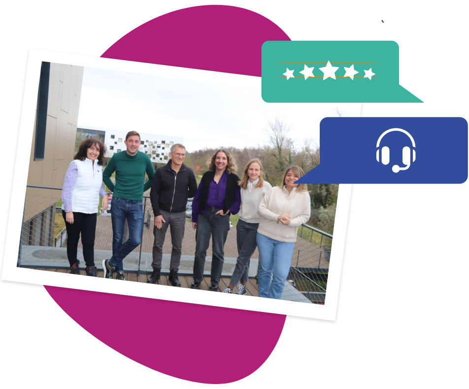 Une équipe de consultants à vos côtés au quotidien